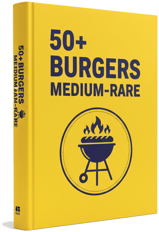 eBook - 50+ Burger Medium-Rare Perfection System