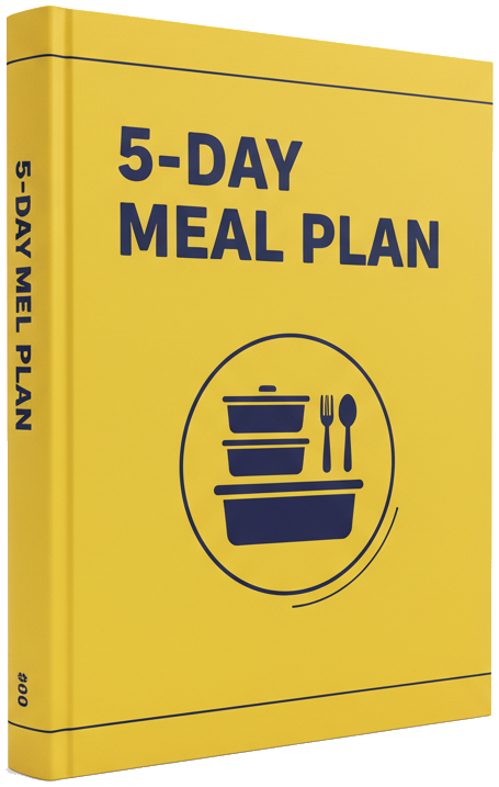 eBook - Expert Strategy: 5-Day Meal Plan in Under 2 Hours