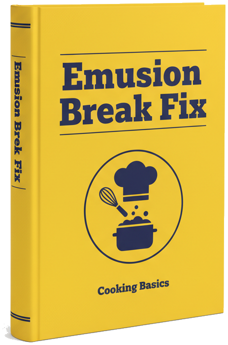 eBook - Split Sauce Rescue & Emulsion Mastery