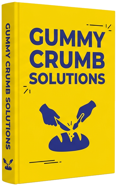 eBook - No-Knead Bread Gummy Crumb Fixes