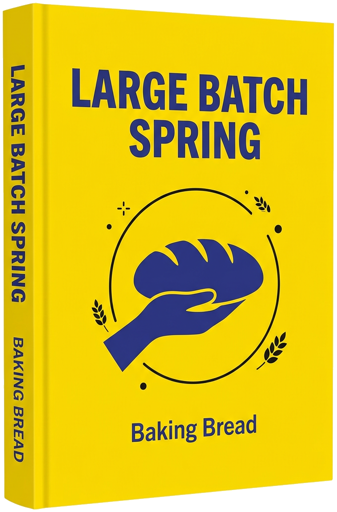 eBook - Advanced Sourdough Oven Spring for Large Batches